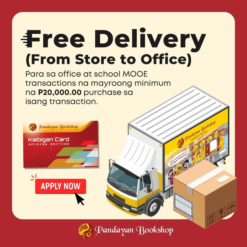 FREE DELIVERY with Kaibigan Card Opisina Edition